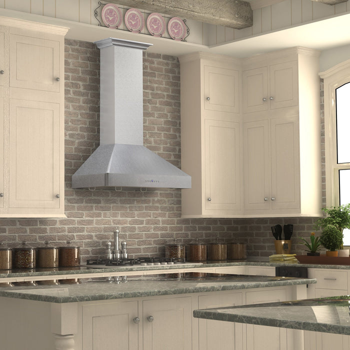 ZLINE Wall Mount Range Hood in DuraSnow Stainless Steel