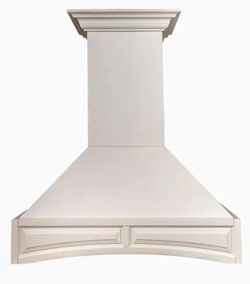 ZLINE Wooden Wall Mount Range Hood in White